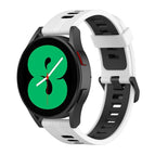 For Samsung Galaxy Watch 5 44mm / White Black