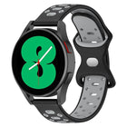 20mm Two-color Diamond Silicone Watch Band, For Samsung Galaxy Watch 5 40mm, For Samsung Galaxy Watch 5 44mm, For Samsung Galaxy Watch 5 Pro 45mm - DealBuddy