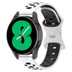 For Samsung Galaxy Watch 5 40mm / White Black