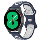 For Samsung Galaxy Watch 5 44mm / Midnight Blue+White
