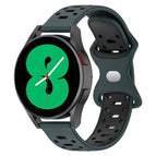 For Samsung Galaxy Watch 5 44mm / Olive Green+Black