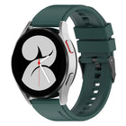20mm Black Buckle Step Silicone Watch Band, For Samsung Galaxy Watch 5 40mm, For Samsung Galaxy Watch 5 44mm, For Samsung Galaxy Watch 5 Pro 45mm - DealBuddy