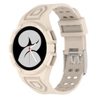 Silicone Integrated Watch Band, For Samsung Galaxy Watch5 40mm, For Samsung Galaxy Watch5 44mm - DealBuddy