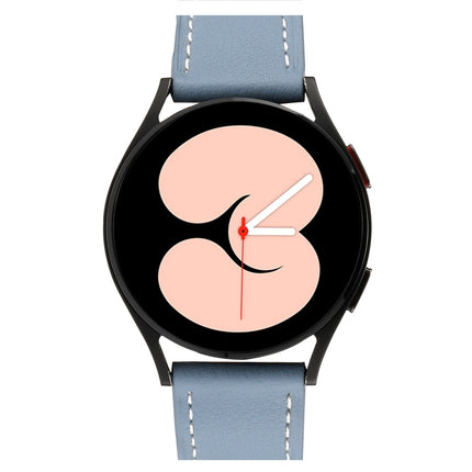 Plain Weave Leather Watch Band