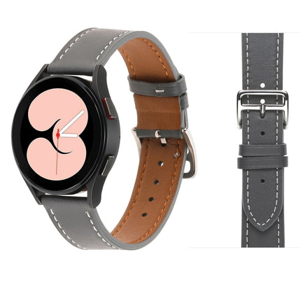 Plain Weave Leather Watch Band, For Samsung Galaxy Watch5 Pro 45mm/5 44mm/5 40mm - DealBuddy