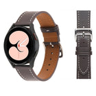 Plain Weave Leather Watch Band, For Samsung Galaxy Watch5 Pro 45mm/5 44mm/5 40mm - DealBuddy