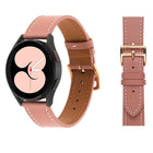 Plain Weave Leather Watch Band, For Samsung Galaxy Watch5 Pro 45mm/5 44mm/5 40mm - DealBuddy