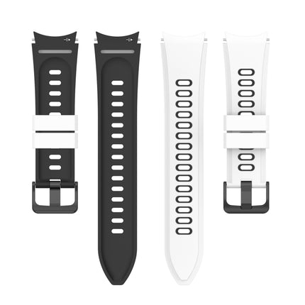 Two-color Silicone Strap Watch Band, For Samsung Galaxy Watch5 Pro 45mm/5 44mm/5 40mm - DealBuddy