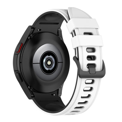 Two-color Silicone Strap Watch Band, For Samsung Galaxy Watch5 Pro 45mm/5 44mm/5 40mm - DealBuddy