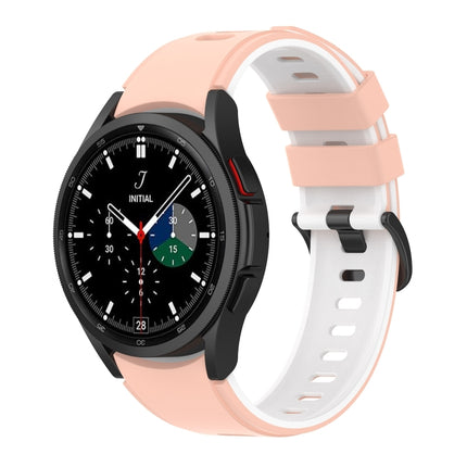 Two-color Silicone Strap Watch Band, For Samsung Galaxy Watch5 Pro 45mm/5 44mm/5 40mm - DealBuddy