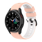 Two-color Silicone Strap Watch Band, For Samsung Galaxy Watch5 Pro 45mm/5 44mm/5 40mm - DealBuddy