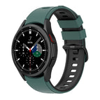For Samsung Galaxy Watch5 Pro 45mm/5 44mm/5 40mm / Olive Green Black