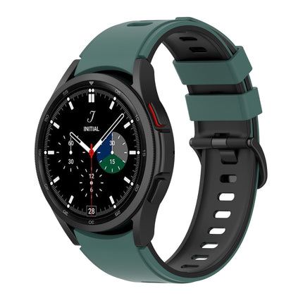Two-color Silicone Strap Watch Band, For Samsung Galaxy Watch5 Pro 45mm/5 44mm/5 40mm - DealBuddy