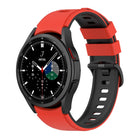 Two-color Silicone Strap Watch Band, For Samsung Galaxy Watch5 Pro 45mm/5 44mm/5 40mm - DealBuddy