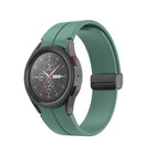 Folding Buckle Silicone Watch Band, For Samsung Galaxy Watch5 40mm / 44mm / Pro 45mm - DealBuddy