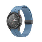 Folding Buckle Silicone Watch Band, For Samsung Galaxy Watch5 40mm / 44mm / Pro 45mm - DealBuddy
