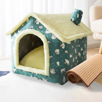 House Type Universal Removable and Washable Pet Dog Cat Bed Pet Supplies, L - DealBuddy
