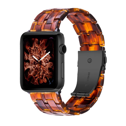 Five-bead Resin Watch Band For Apple Watch Series, 7 45mm / 6&SE&5&4 44mm / 3&2&1 42mm, 7 41mm / 6&SE&5&4 40mm / 3&2&1 38mm - DealBuddy