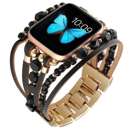 Jewelry Watch Band For Apple Watch Series, 7 45mm / 6&SE&5&4 44mm / 3&2&1 42mm, 7 41mm / 6&SE&5&4 40mm / 3&2&1 38mm - DealBuddy