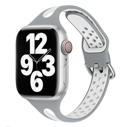 Water Drop Silicone Watch Band For Apple Watch Series, 7 41mm / 6&SE&5&4 40mm / 3&2&1 38mm, 7 45mm / 6&SE&5&4 44mm / 3&2&1 42mm - DealBuddy