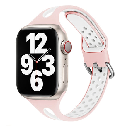 Water Drop Silicone Watch Band For Apple Watch Series, 7 41mm / 6&SE&5&4 40mm / 3&2&1 38mm, 7 45mm / 6&SE&5&4 44mm / 3&2&1 42mm - DealBuddy