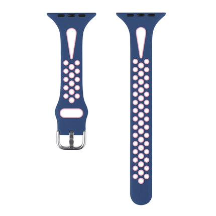 Water Drop Silicone Watch Band For Apple Watch Series, 7 41mm / 6&SE&5&4 40mm / 3&2&1 38mm, 7 45mm / 6&SE&5&4 44mm / 3&2&1 42mm - DealBuddy