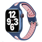 7 41mm / 6&SE&5&4 40mm / 3&2&1 38mm / Sea Blue and Pink