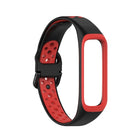 SM-R220 Two-color Silicone Watch Band, For Samsung Galaxy Fit 2 - DealBuddy