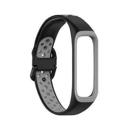 SM-R220 Two-color Silicone Watch Band, For Samsung Galaxy Fit 2 - DealBuddy