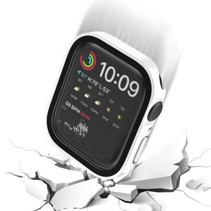 Life Waterproof 2 in 1 PC Frame + Tempered Glass Protective Case, For Apple Watch Series 9 / 8 / 7 45mm, For Apple Watch Series 9 / 8 / 7 41mm, For Apple Watch Series 6 / 5 / 4 / SE 44mm, For Apple Watch Series 6 / 5 / 4 / SE 40mm - DealBuddy