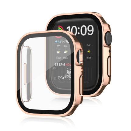 Life Waterproof 2 in 1 PC Frame + Tempered Glass Protective Case, For Apple Watch Series 9 / 8 / 7 45mm, For Apple Watch Series 9 / 8 / 7 41mm, For Apple Watch Series 6 / 5 / 4 / SE 44mm, For Apple Watch Series 6 / 5 / 4 / SE 40mm - DealBuddy