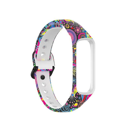 SM-R220 Silicone Printing Watch Band, For Samsung Galaxy Fit 2 - DealBuddy