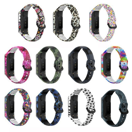 SM-R220 Silicone Printing Watch Band, For Samsung Galaxy Fit 2 - DealBuddy