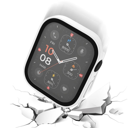 Life Waterproof Frosted 2 in 1 PC Frame + Tempered Glass Protective Case, For Apple Watch Series 9 / 8 / 7 45mm, For Apple Watch Series 9 / 8 / 7 41mm, For Apple Watch Series 6 / 5 / 4 / SE 44mm, For Apple Watch Series 6 / 5 / 4 / SE 40mm              ... - DealBuddy