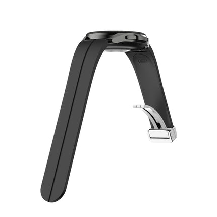 Folding Silver Buckle Silicone Watch Band, For Samsung Galaxy Watch5 40&44mm / Pro 45mm - DealBuddy
