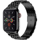 Seven-bead Ultra-thin Stainless Steel Watch Band For Apple Watch Series, 7 45mm / 6&SE&5&4 44mm / 3&2&1 42mm, 7 41mm / 6&SE&5&4 40mm / 3&2&1 38mm - DealBuddy