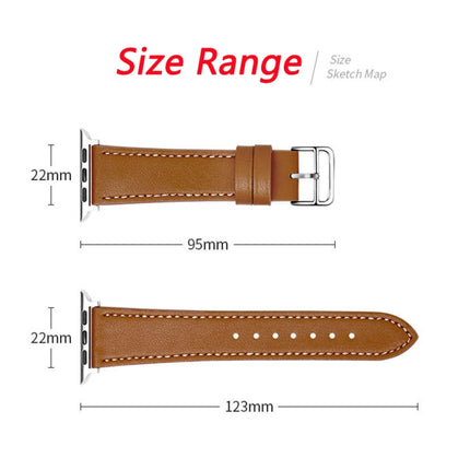 Single Lap Microfiber Leather Watch Band For Apple Watch Series
