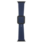 Black Square Buckle Silicone Watch Band For Apple Watch Series, 7 45mm / 6&SE&5&4 44mm / 3&2&1 42mm, 7 41mm / 6&SE&5&4 40mm / 3&2&1 38mm - DealBuddy