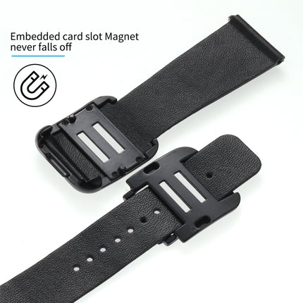 Black Square Buckle Silicone Watch Band For Apple Watch Series