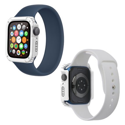 2 in 1 Screen Tempered Glass Film Protective Case, For Apple Watch Series 9 / 8 / 7 45mm, For Apple Watch Series 9 / 8 / 7 41mm, For Apple Watch Series 6 / 5 / 4 / SE 44mm, For Apple Watch Series 6 / 5 / 4 / SE 40mm, For Apple Watch Series 3 & 2 & 1 42... - DealBuddy
