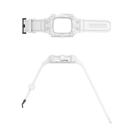 Integrated Silicone Watch Band For Apple Watch Series, 7 45mm / 6&SE&5&4 44mm / 3&2&1 42mm, 7 41mm / 6&SE&5&4 40mm / 3&2&1 38mm - DealBuddy