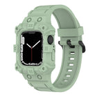 Integrated Silicone Watch Band For Apple Watch Series, 7 45mm / 6&SE&5&4 44mm / 3&2&1 42mm, 7 41mm / 6&SE&5&4 40mm / 3&2&1 38mm - DealBuddy