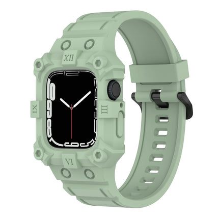 Integrated Silicone Watch Band For Apple Watch Series, 7 45mm / 6&SE&5&4 44mm / 3&2&1 42mm, 7 41mm / 6&SE&5&4 40mm / 3&2&1 38mm - DealBuddy
