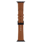 Litchi Texture Leather Watch Band For Apple Watch Series, 7 45mm / 6&SE&5&4 44mm / 3&2&1 42mm, 7 41mm / 6&SE&5&4 40mm / 3&2&1 38mm - DealBuddy