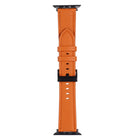 Litchi Texture Leather Watch Band For Apple Watch Series, 7 45mm / 6&SE&5&4 44mm / 3&2&1 42mm, 7 41mm / 6&SE&5&4 40mm / 3&2&1 38mm - DealBuddy
