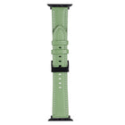 Litchi Texture Leather Watch Band For Apple Watch Series, 7 45mm / 6&SE&5&4 44mm / 3&2&1 42mm, 7 41mm / 6&SE&5&4 40mm / 3&2&1 38mm - DealBuddy