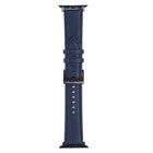Litchi Texture Leather Watch Band For Apple Watch Series, 7 45mm / 6&SE&5&4 44mm / 3&2&1 42mm, 7 41mm / 6&SE&5&4 40mm / 3&2&1 38mm - DealBuddy