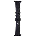 Litchi Texture Leather Watch Band For Apple Watch Series, 7 45mm / 6&SE&5&4 44mm / 3&2&1 42mm, 7 41mm / 6&SE&5&4 40mm / 3&2&1 38mm - DealBuddy