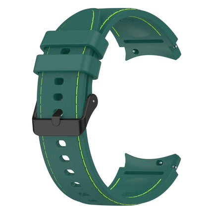 Leather Texture Silicone Watch Band