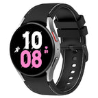 For Samsung Galaxy Watch5 / Watch5 Pro /  Watch4 / Black+White